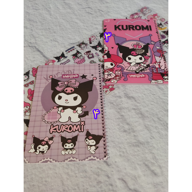 دفتر کرومی و ملودی ۴۰برگ حاشیه دار