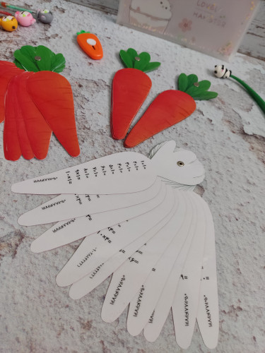 جدول ضرب هویج وایتبردی دخترانه و پسرانه