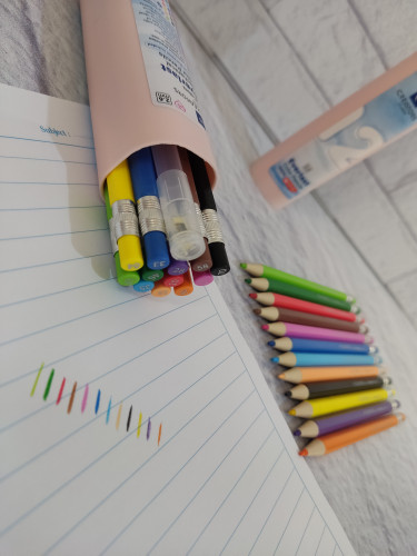 مدادرنگی اتودی ۱۲رنگ