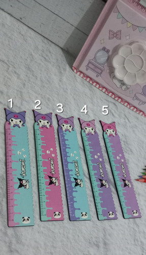 خط کش چوبی کرومی